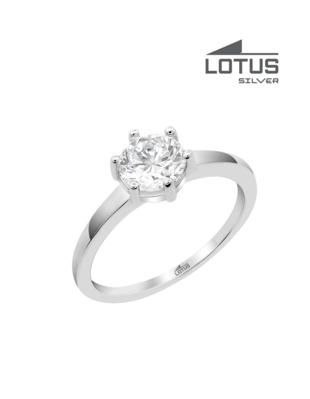 LOTUS SILVER RING